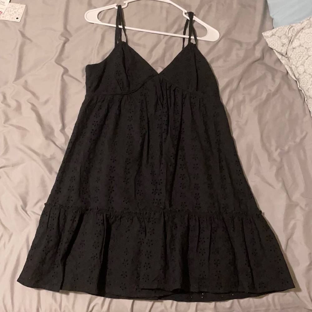 Black Floral Dress